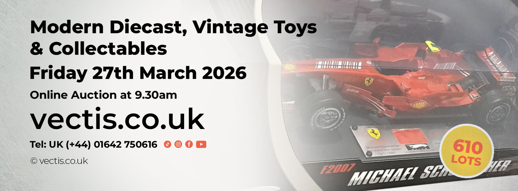 Vectis Toy and Collectables Auctions | Thornaby on Tees