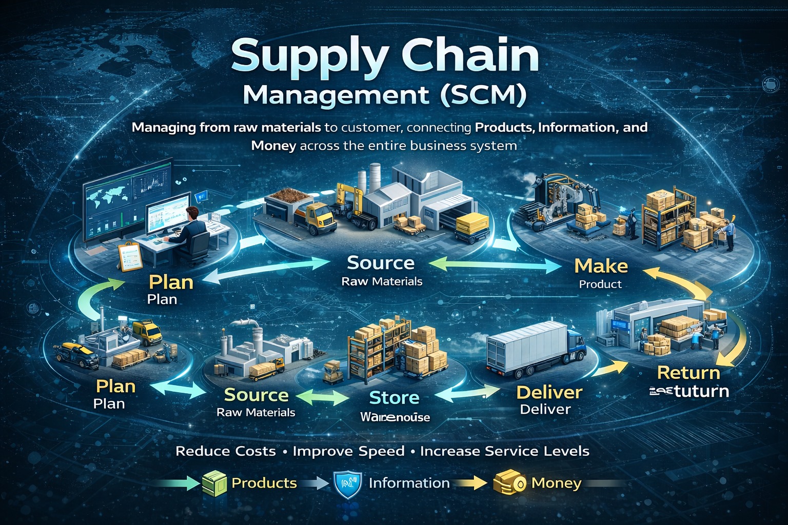 ที่ปรึกษาโลจิสติกส์ - EP142: Supply Chain Management (SCM) คืออะไร ...