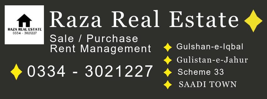 Raza Real Estate | Karachi
