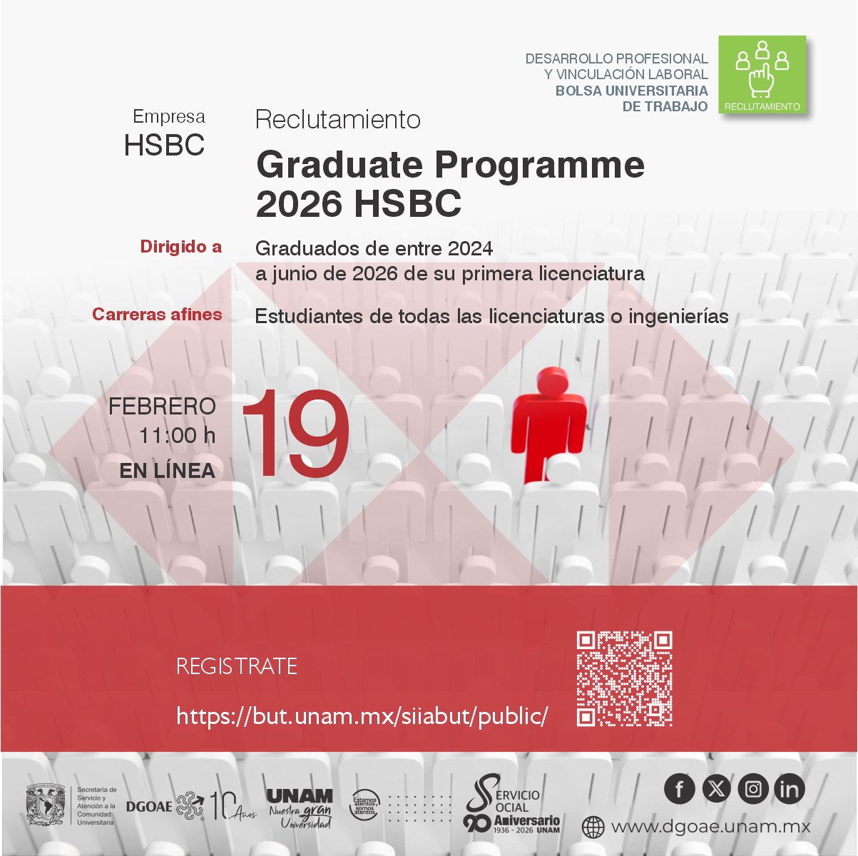 Orientación - Graduate Programme 2026 HSBC. Dirigido a: Graduados entre ...