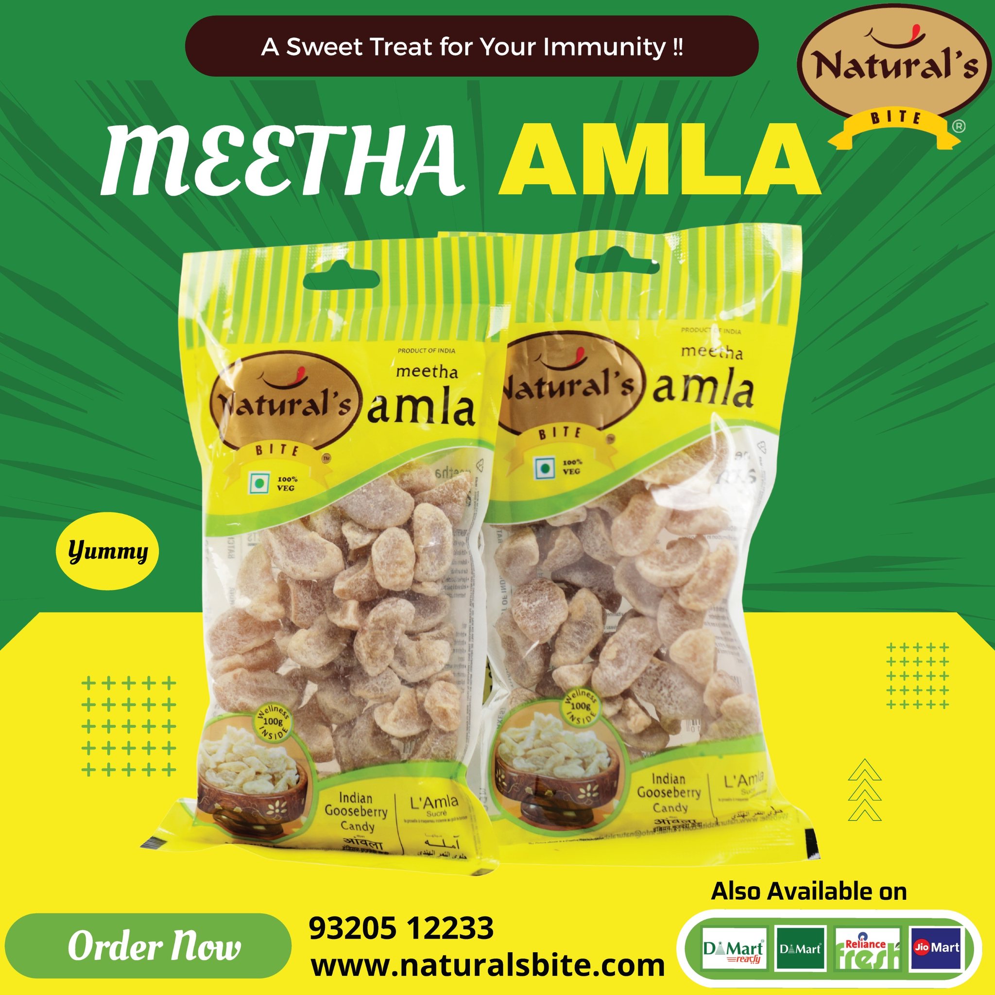 Natural's Bite - 🍬🌿 Meetha Amla – Sweetness with a... | Facebook