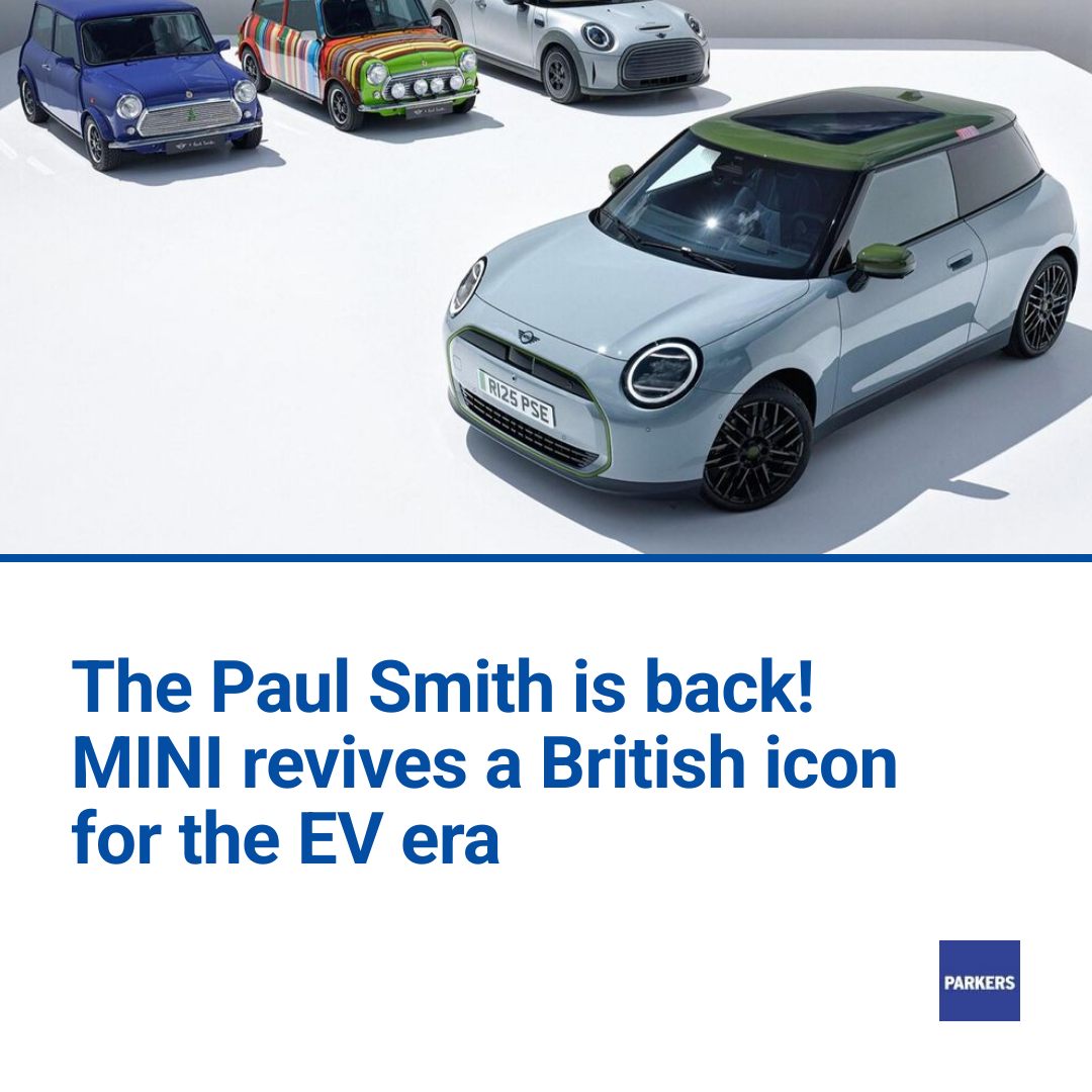 Parkers - 🚗🇬🇧 The Paul Smith is back! Two icons of... | Facebook