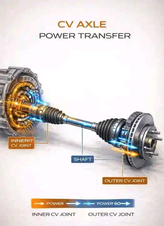 CV Axle Power Transfer Explained ⚙️ The... - Gilbert Nyamberi | Facebook