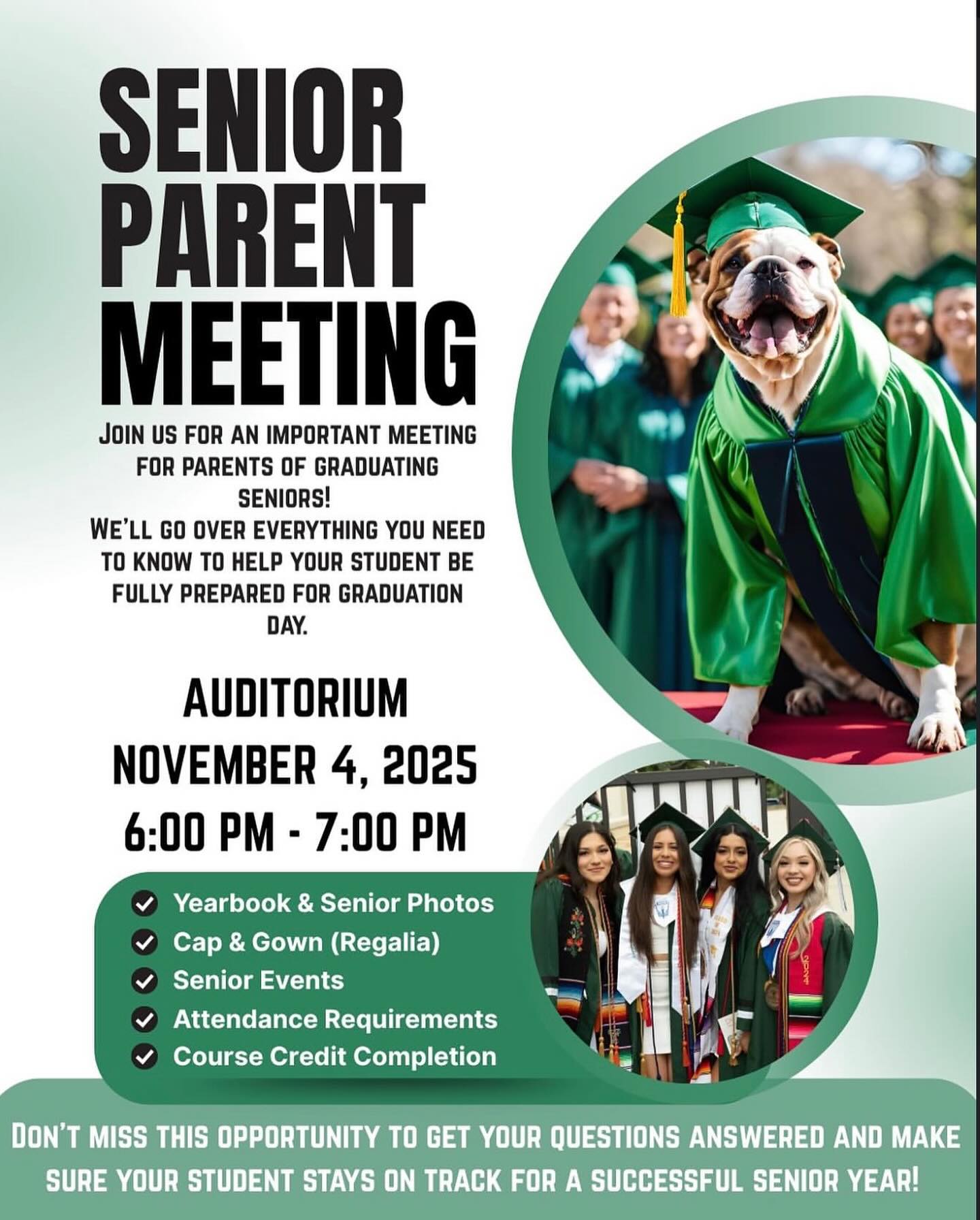 Seniors & Parents... - Green B. Trimble Technical High School | Facebook