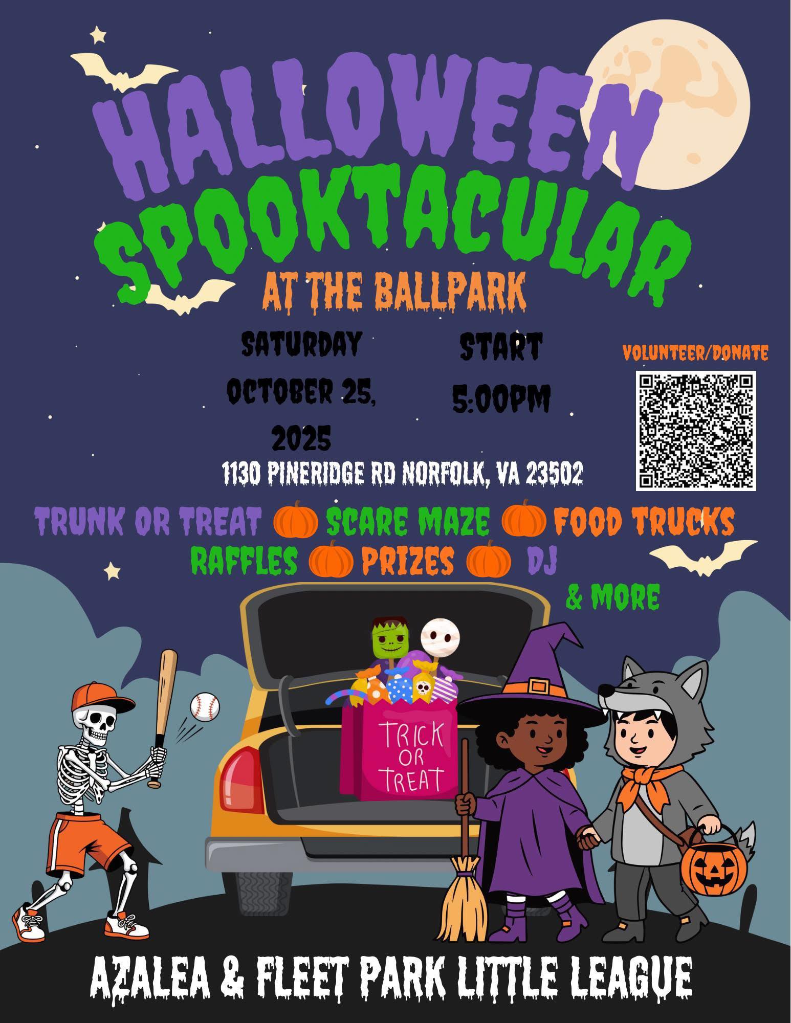 🎃👻 HALLOWEEN... - Azalea Little League - Norfolk, VA | Facebook