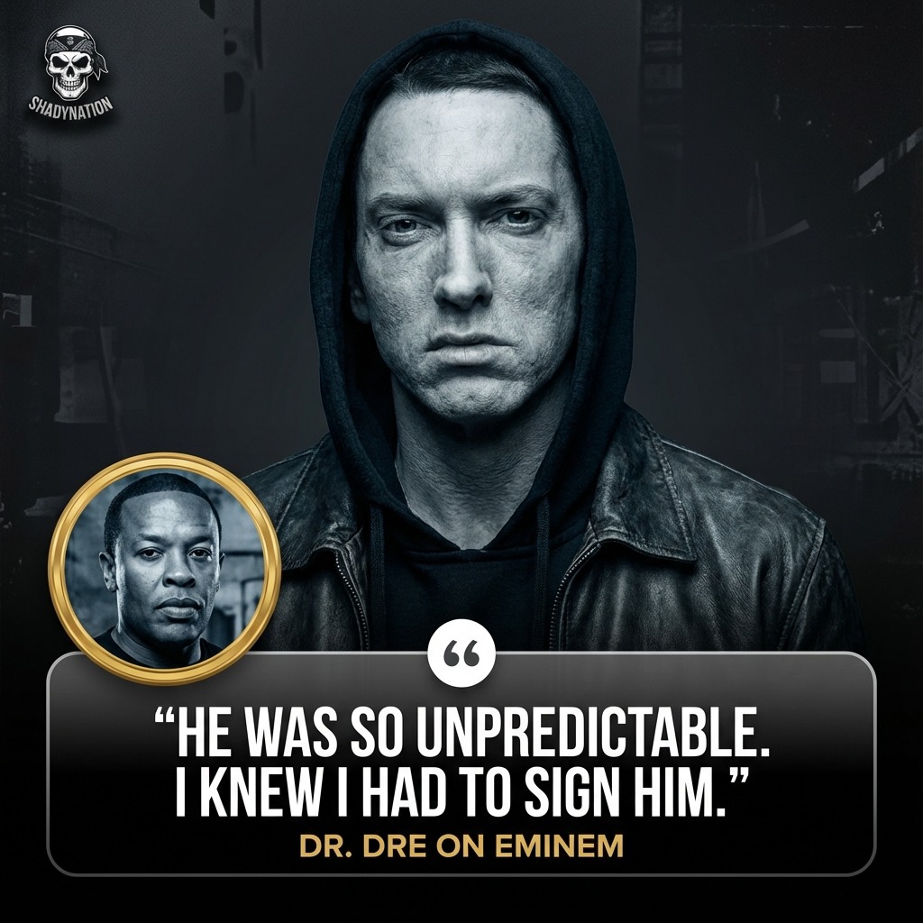 Eminem & Dr. Dre link up in the studio