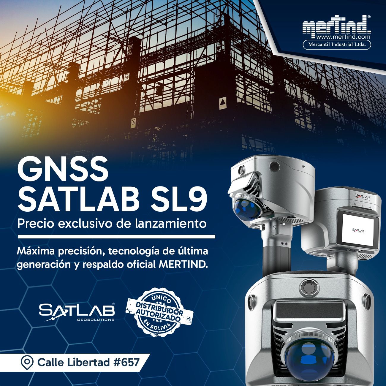 Mertind - 🚀 NUEVO GNSS SATLAB SL9 | Precio exclusivo de... | Facebook