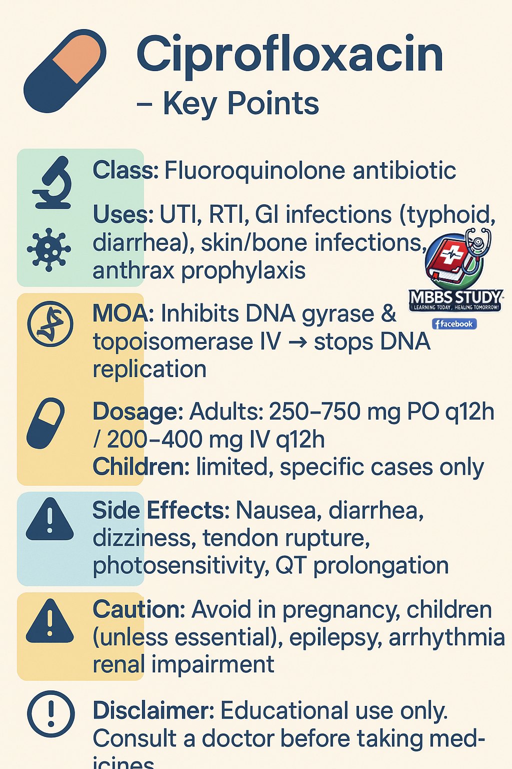 glutathione cipro toxicity BioActiveT Cipox Film Coated Tablets 🔴 Post directed to healthcare professionals 🧑‍⚕️ Generic Name: Ciprofloxacin HCl Indication: In adults with: ▪️ Lower respiratory tract infections due to Gram-negative bacteria: exacerbations of chronic Winter-Wellness Bright, smooth, and protected Size:1,000 mcg