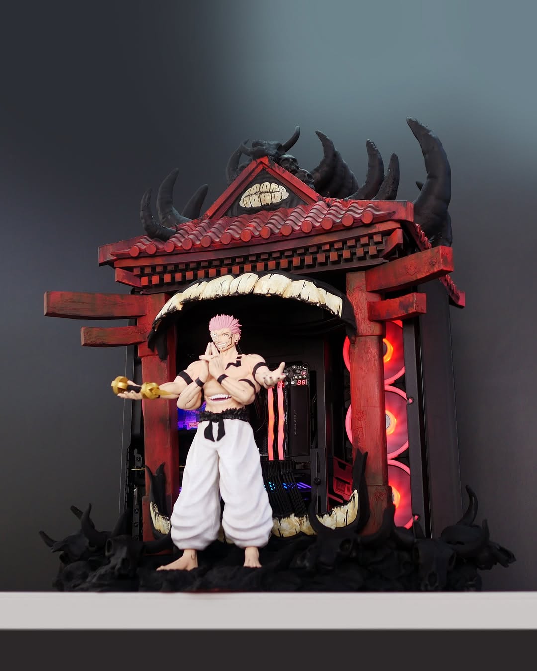 A domain worthy of a curse 👁️🔥 This Jujutsu Kaisen inspired