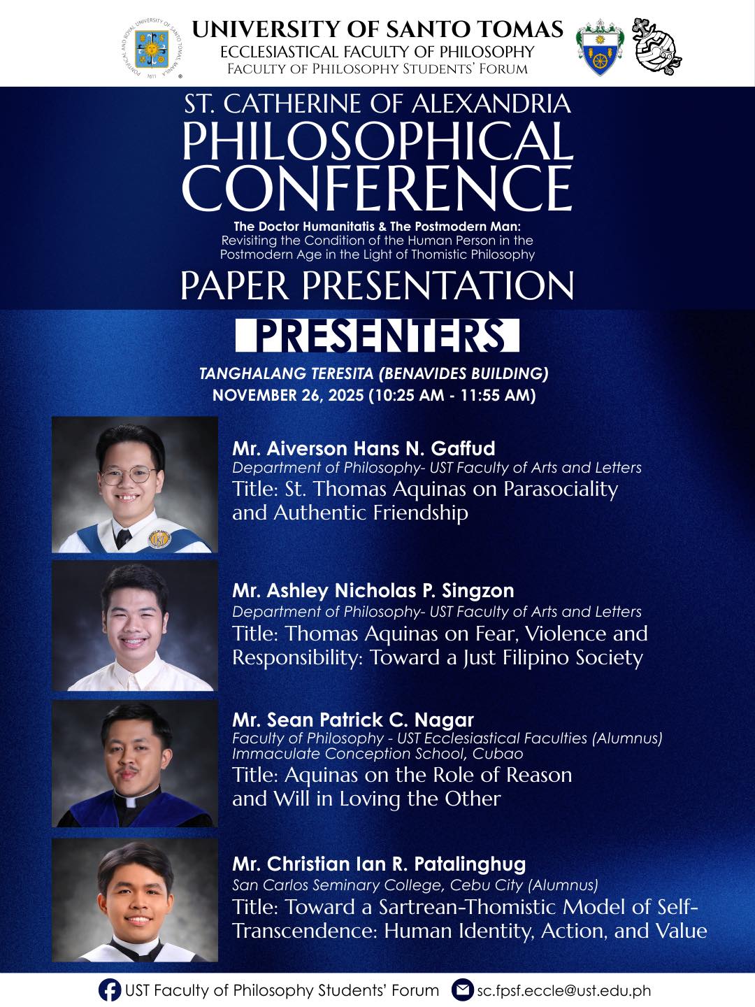 MEET OUR PAPER... - UST Faculty of Philosophy Students' Forum | Facebook