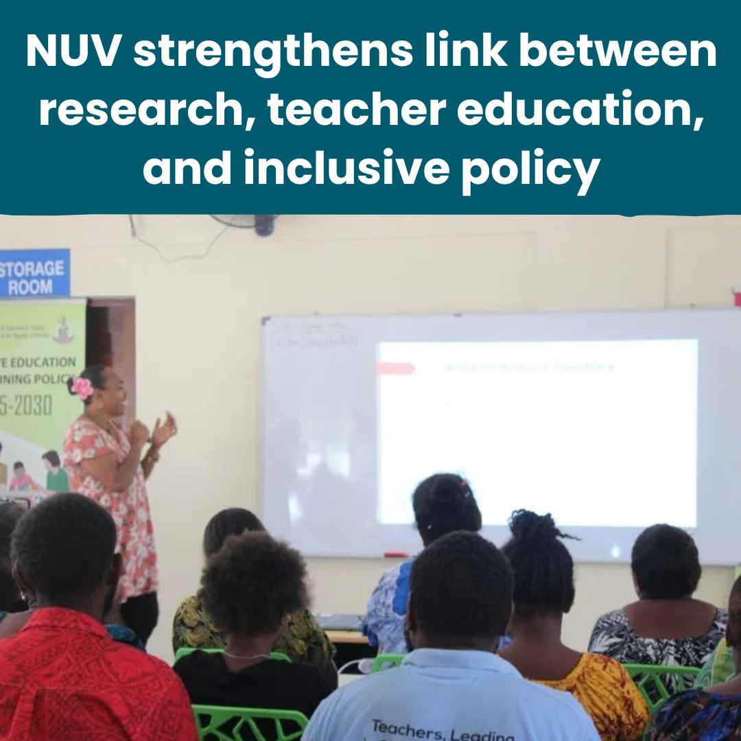 Vanuatu - The National University of Vanuatu (NUV), through its School ...