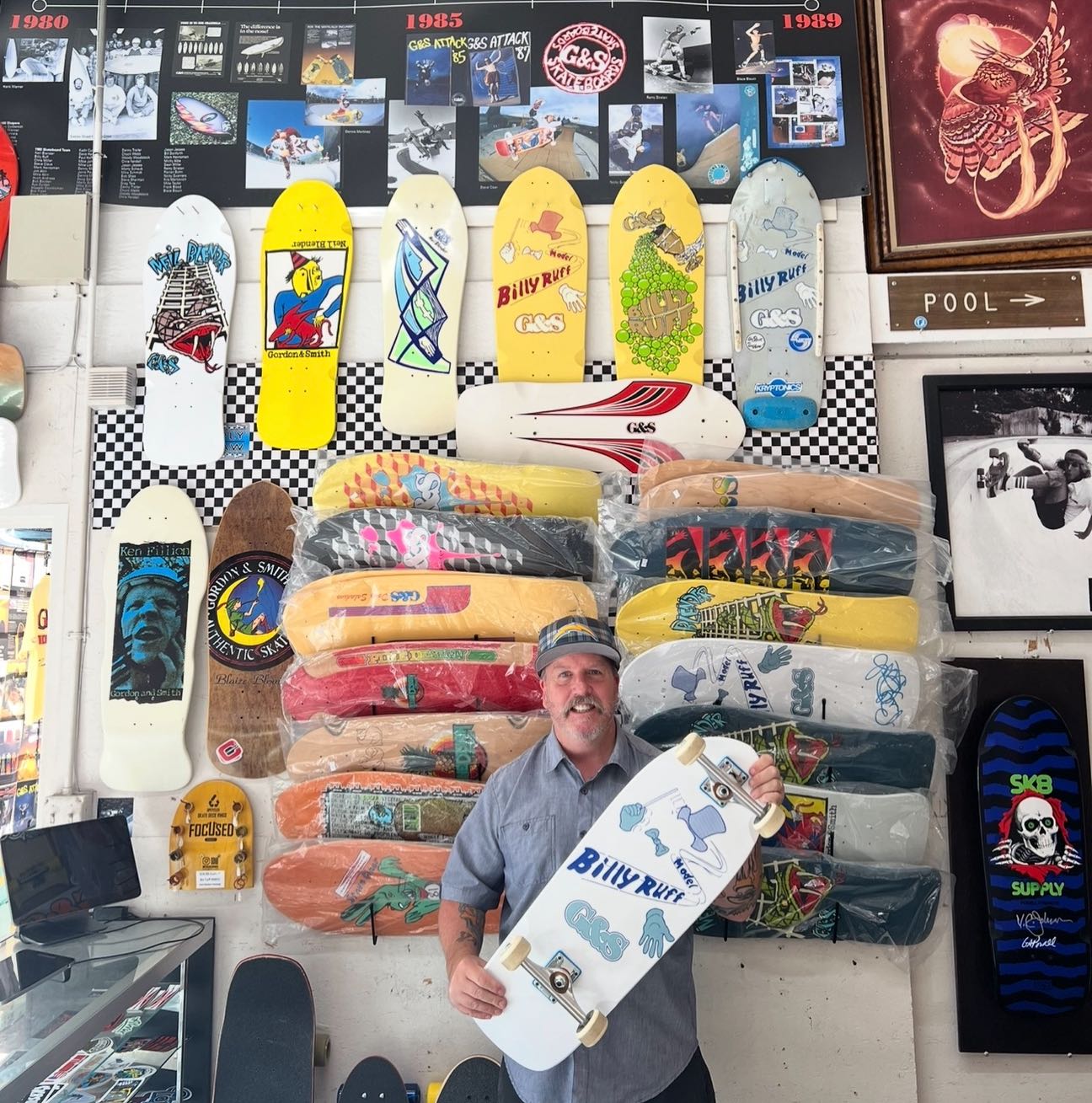 Gordon and Smith skateboards history in the 80's and 90's