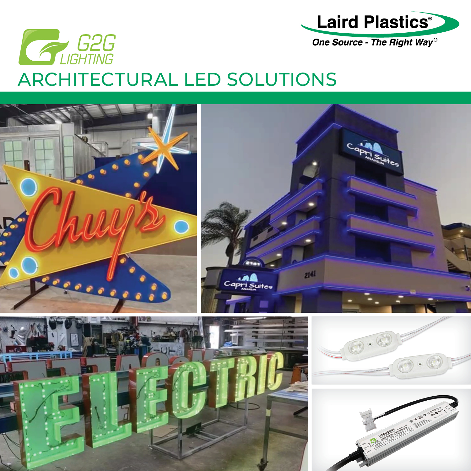 Laird - Laird Plastics is proud to offer solutions from G2G Lighting, a ...