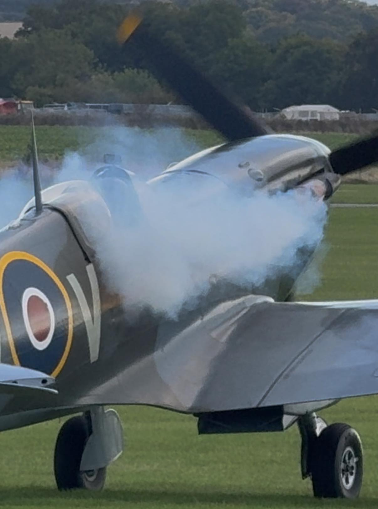 Daniel - Crucial Combustion Exhaust fumes from Supermarine Spitfire Mk ...