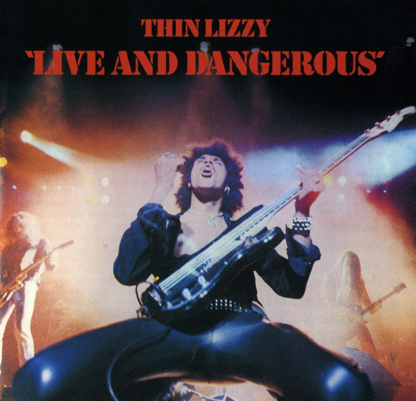 Thin Lizzy Live and Dangerous 1978 concert poster