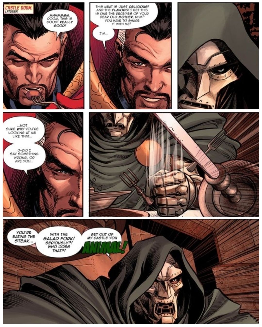 DOOM - One should never disrespect another who has prepared for you a ...