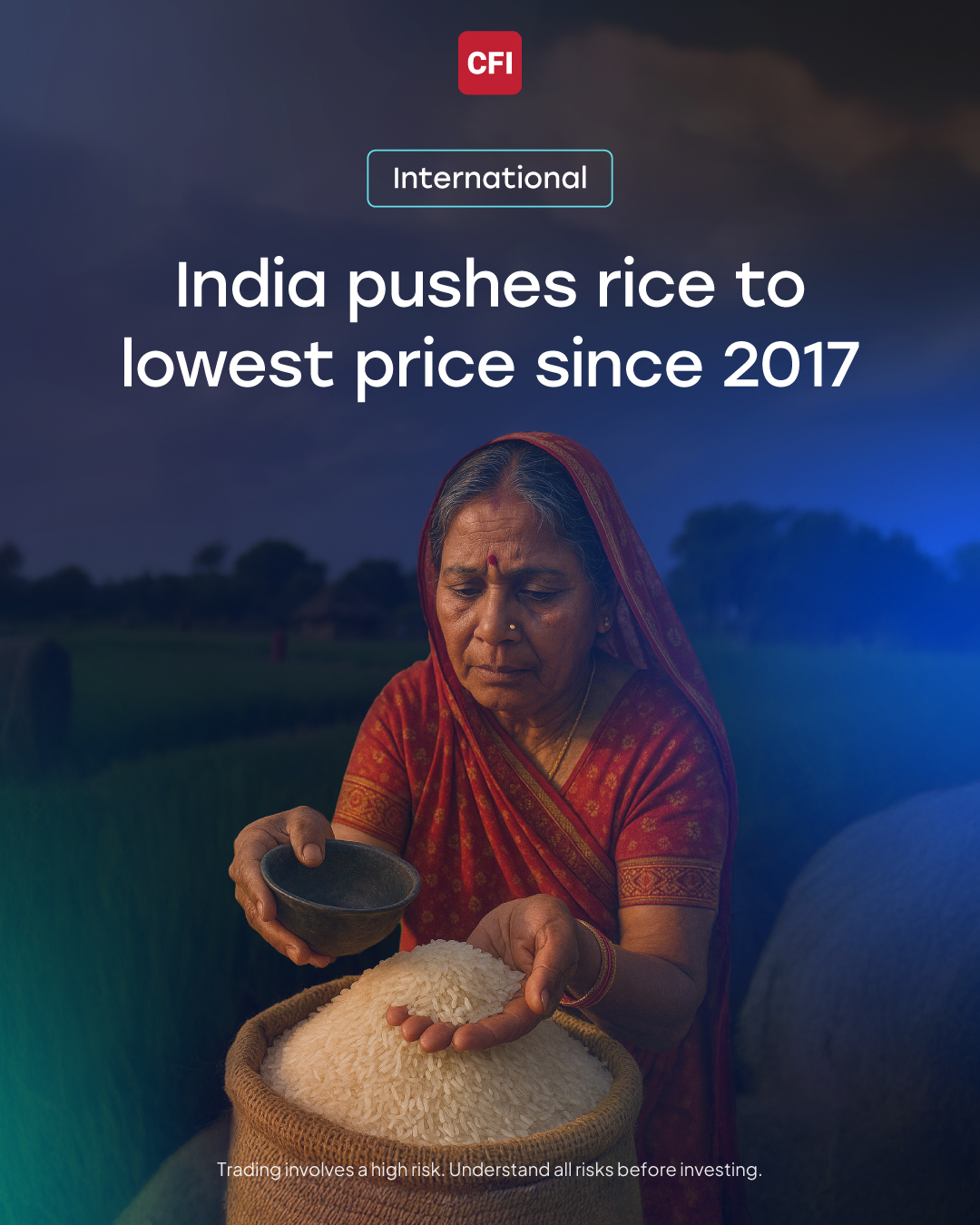 CFI - Global rice prices have fallen to their lowest level in eight ...