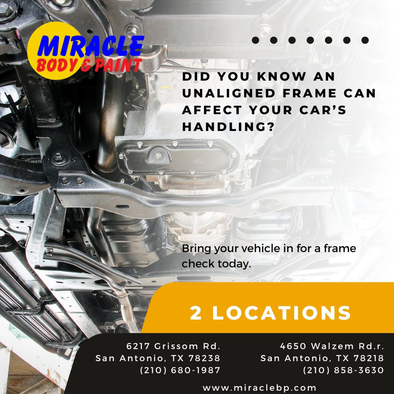 Did you know an unaligned frame... - Miracle Body and Paint | Facebook