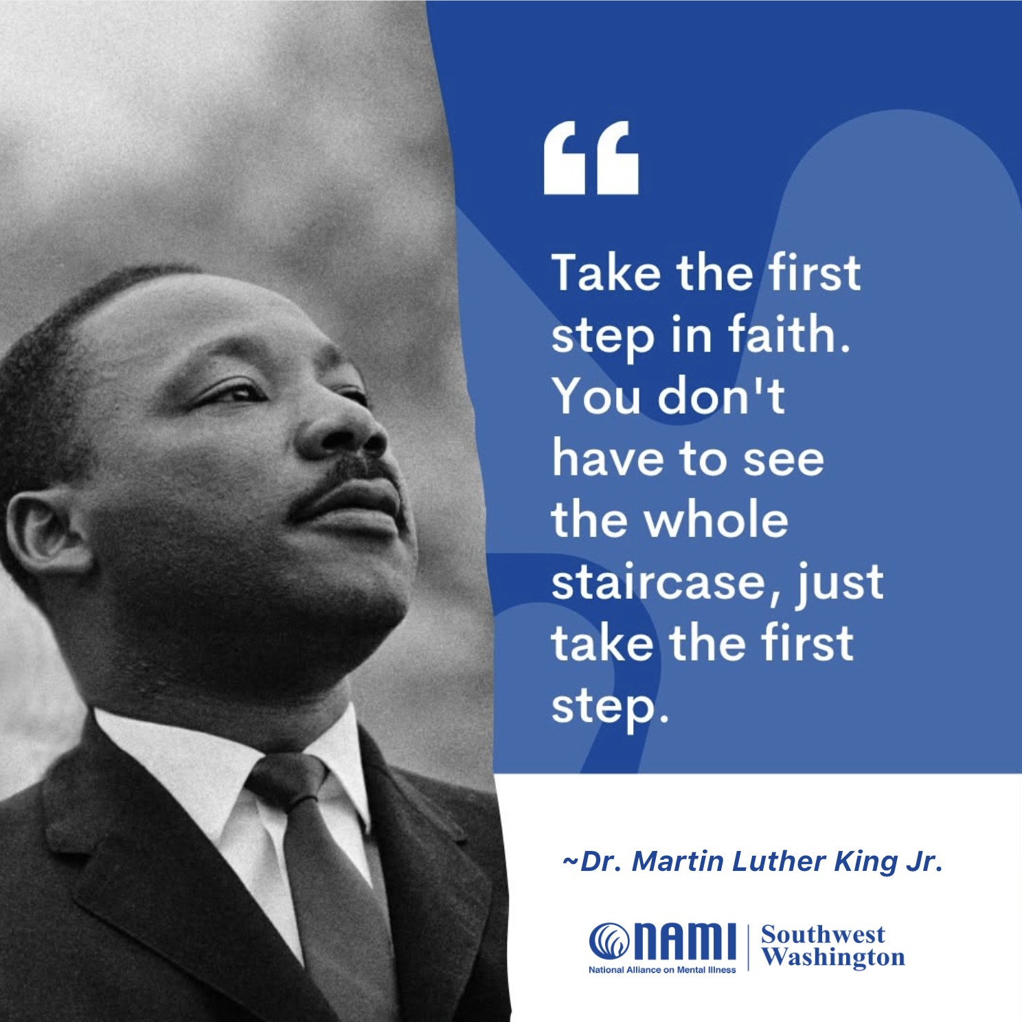 NAMI - Today, we honor the life and legacy of Dr. Martin Luther King Jr ...