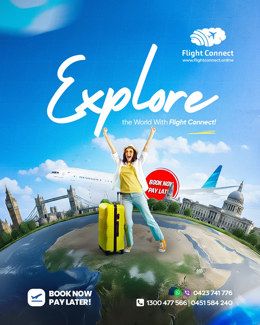 Flight Connect - Travel beyond boundaries and explore the... | Facebook