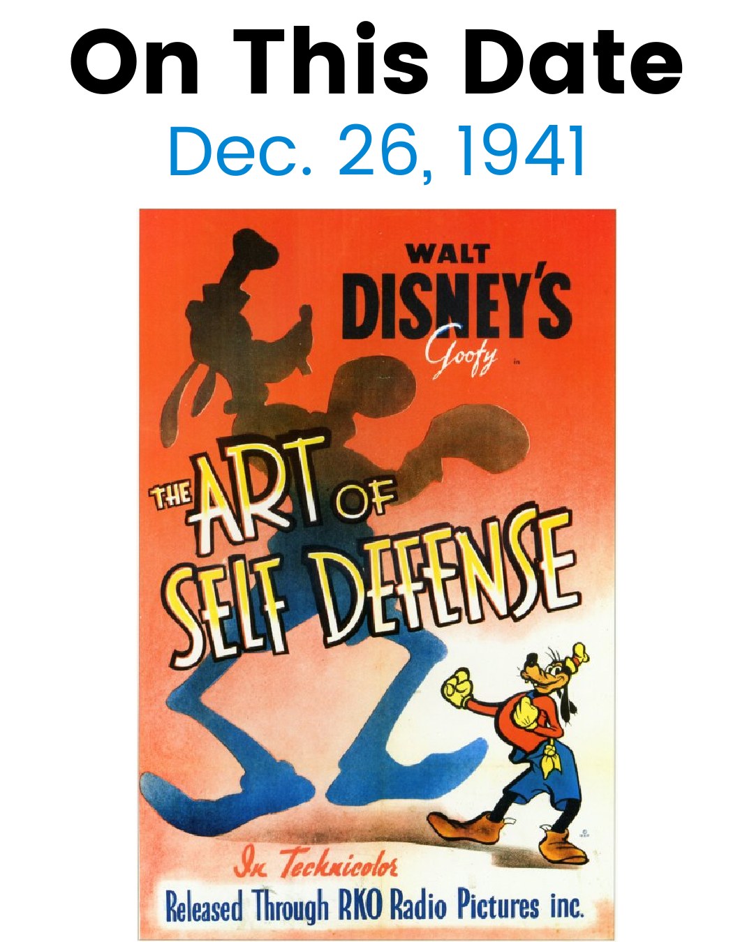 Days - ️ On This Date: December 26, 1941 – Disney's 