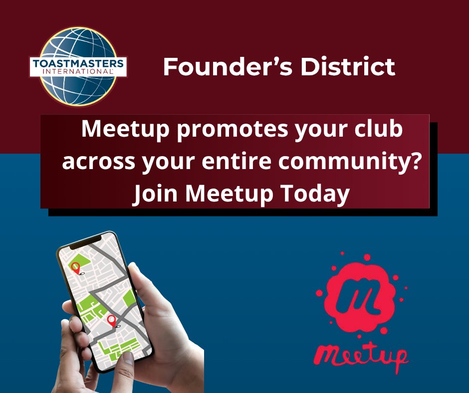 📍 Is your club the... - Founder's District Toastmasters | Facebook