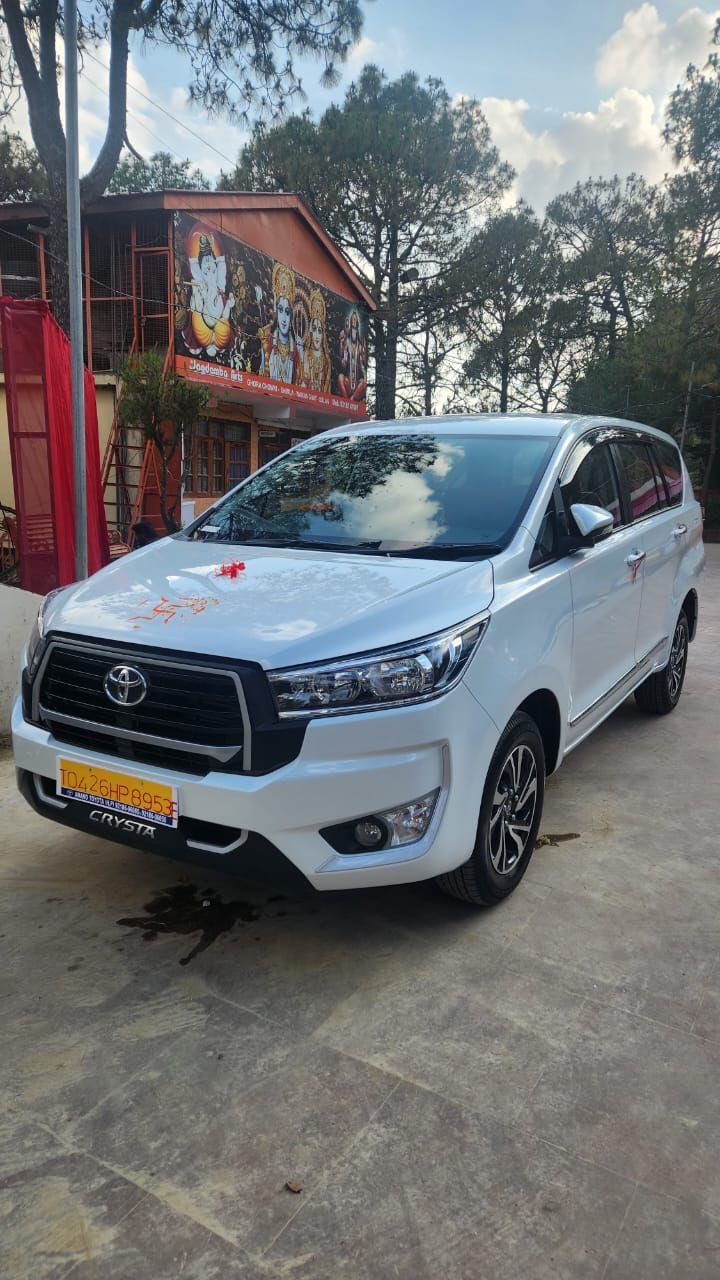 ま。 We are proud to announce that a brand-new Innova Crysta has been