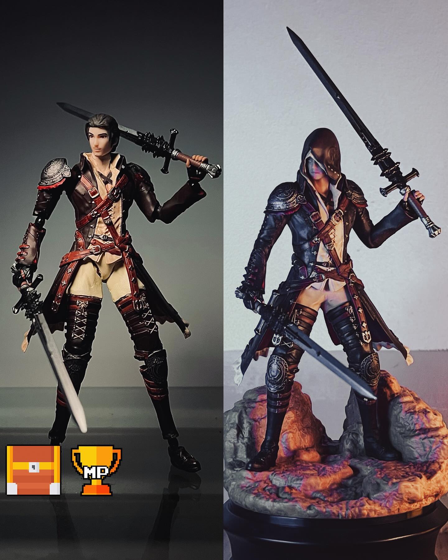 I made my own custom Bring Arts action figure of my WOL in Viper 