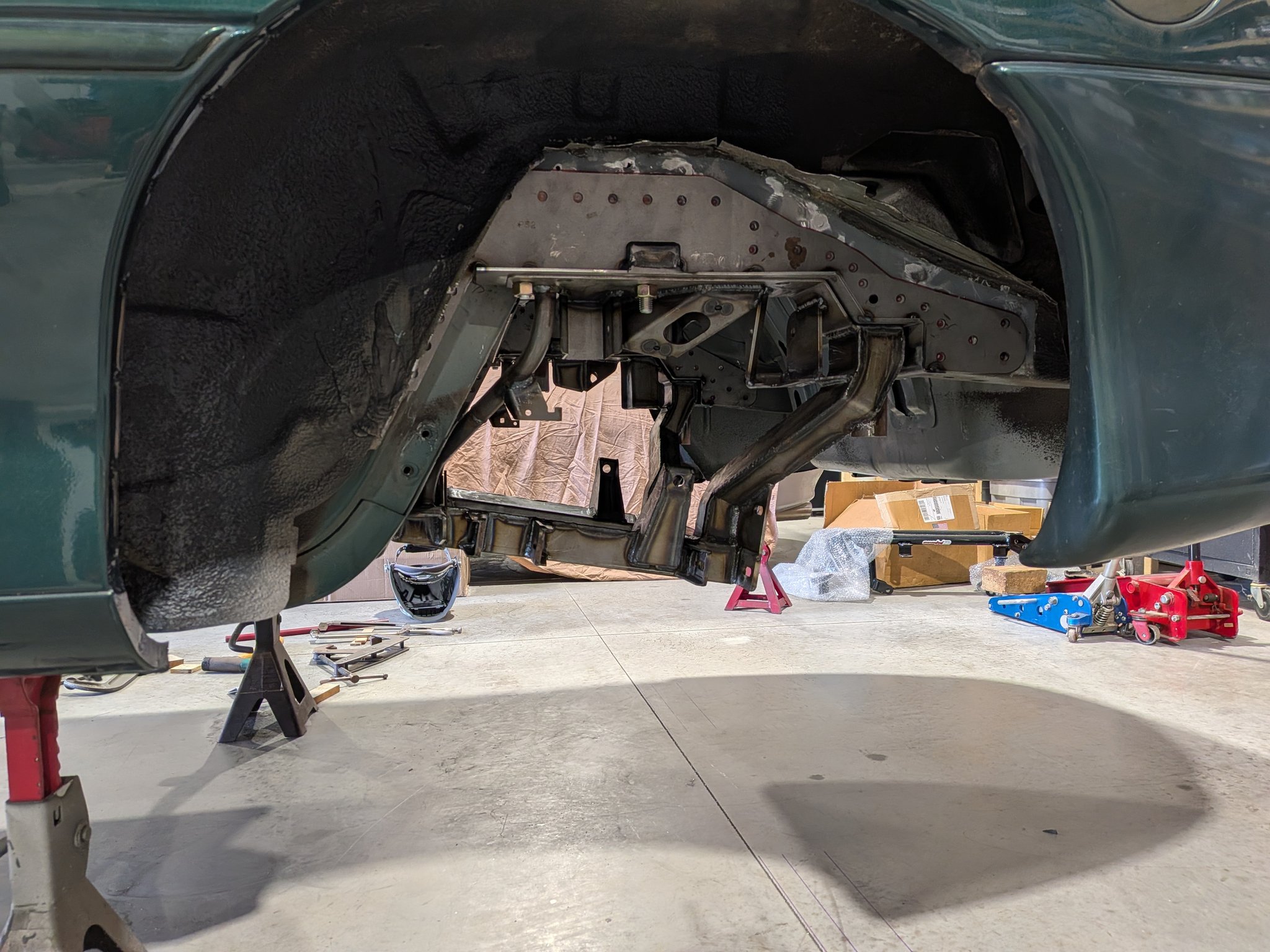 Skoons Hot Rods - We spent the day getting the subframe... | Facebook