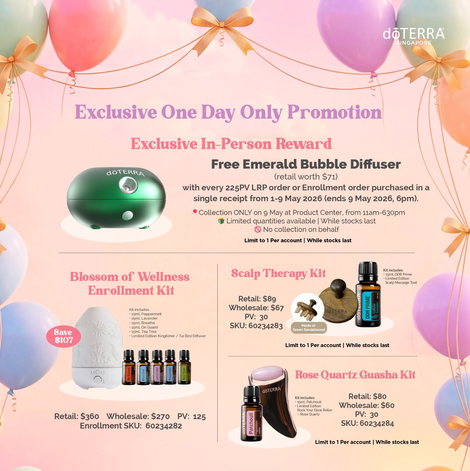doTERRA Singapore Turns 11 — Exclusive Anniversary Offers begins 