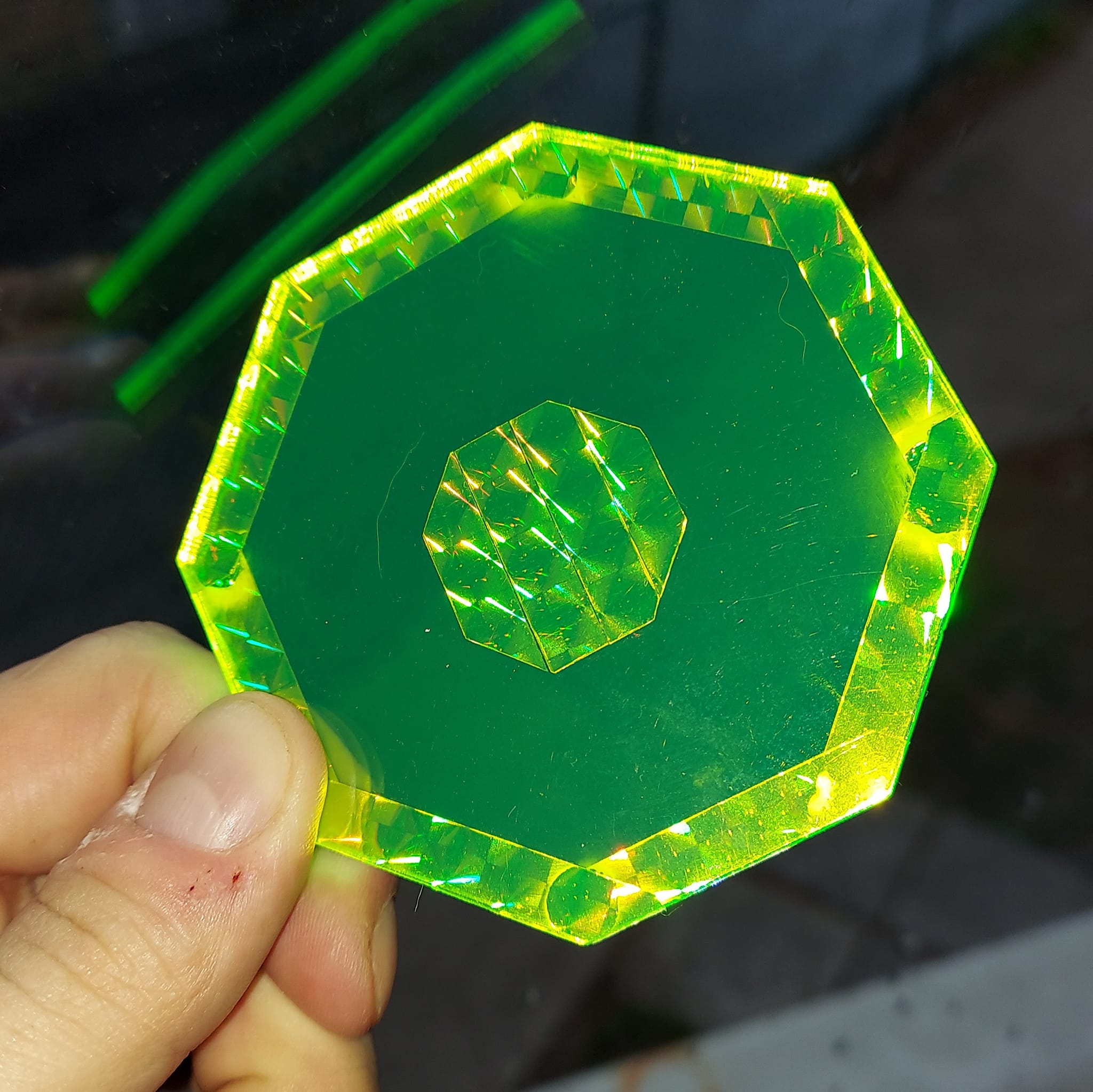 Replica of Zefram Cochrane's music disc from 'First Contact'
