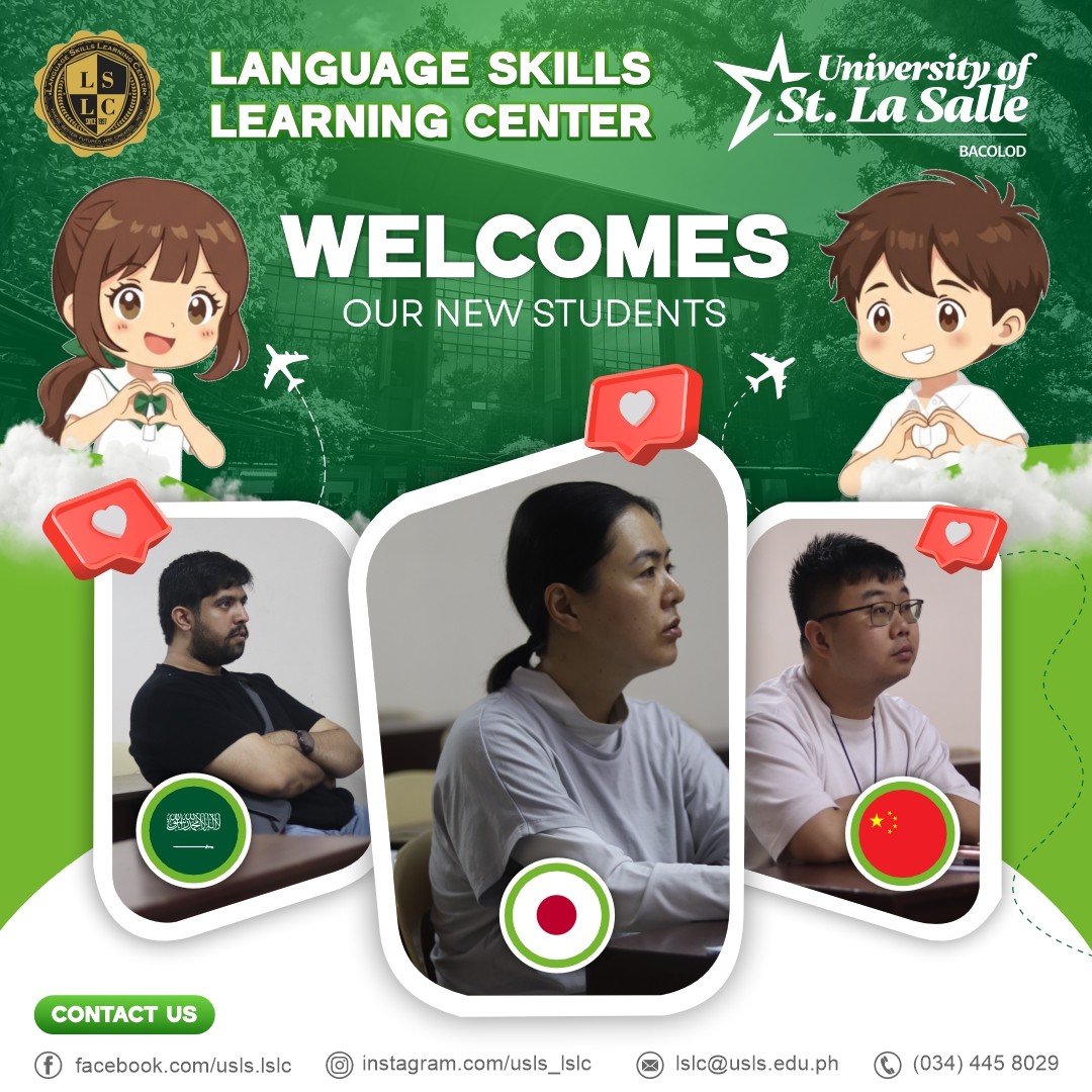 LSLC - We are proud to welcome new students from different corners of ...