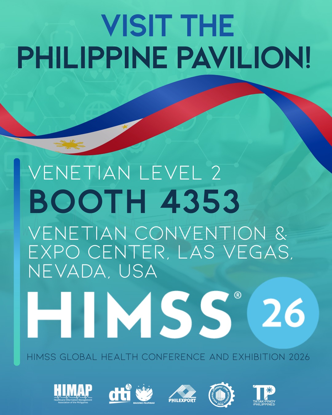 DTI - Visit the Philippines Country Pavilion at HIMSS 2026 (09-12 March ...