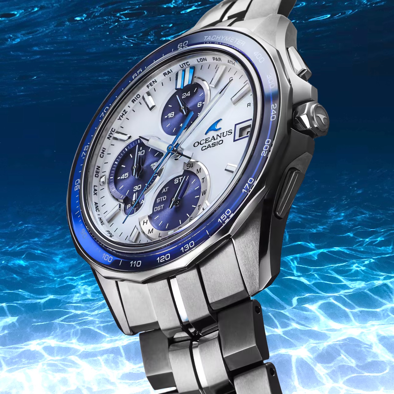CASIO - OCEANUS × 谷中敦（東京スカパラダイスオーケストラ） GPS