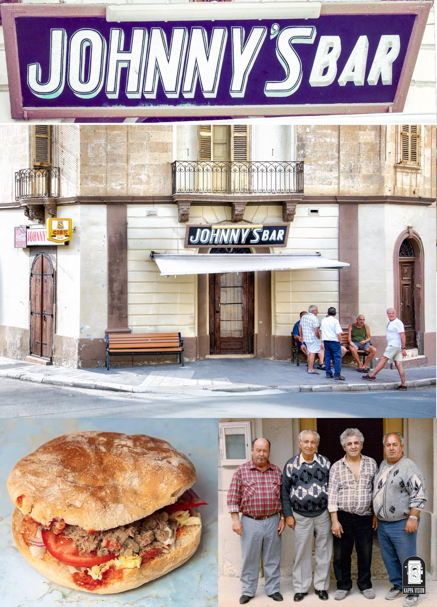 Kappa - Tiftakru Johnny’s Bar fil-kantuniera maġenb il-knisja ta’ San ...