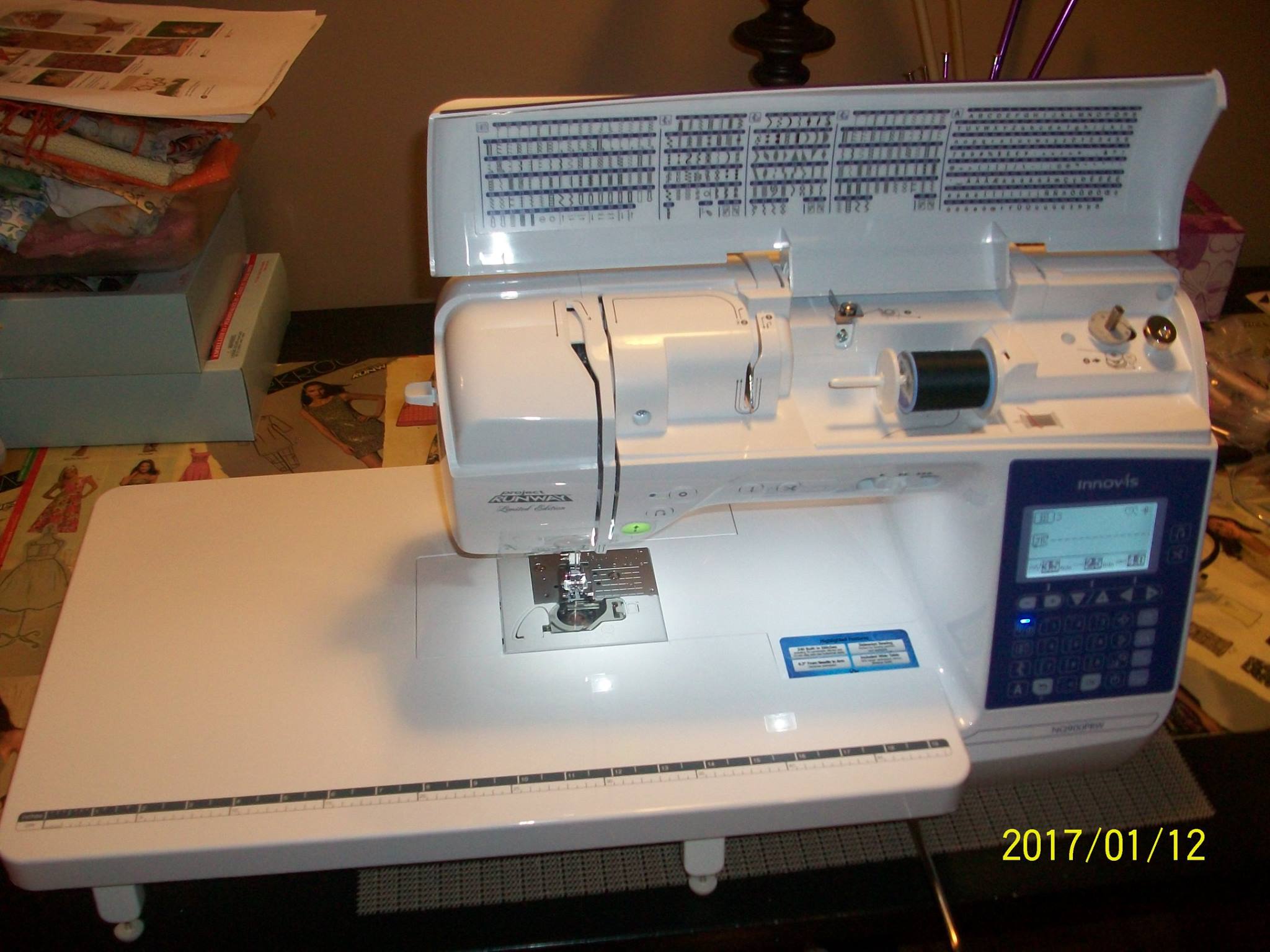 Brother Innov-is NQ 900 PRW machine capabilities