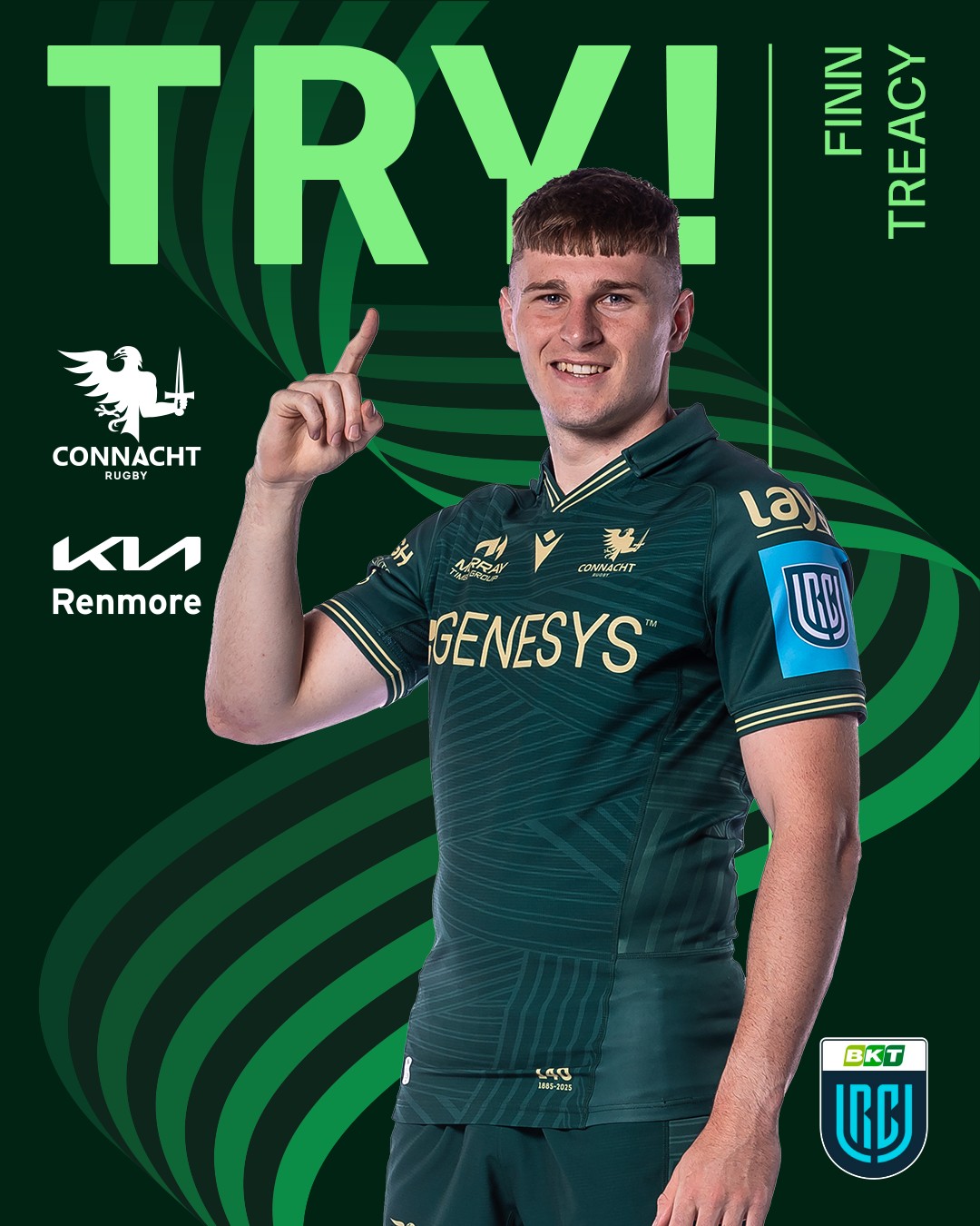 Connacht Rugby - 23' THE FINNisher!!! 🟢5-0⚪️... | Facebook