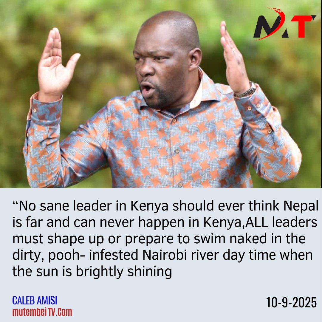 Mutembei TV - No sane leader in Kenya should ever think... | Facebook