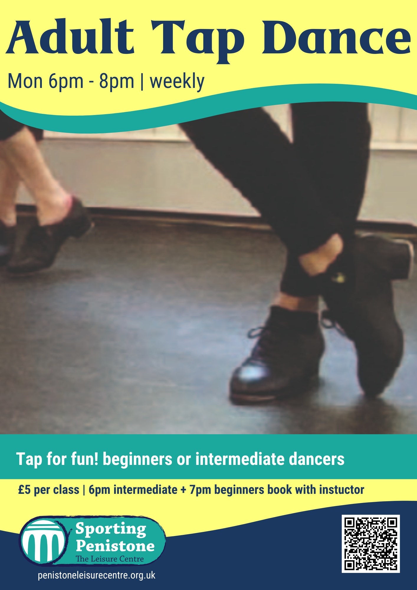 Penistone - 👞 Adult Tap Dancing – Every Monday! 👞 Join Mark from Maria ...