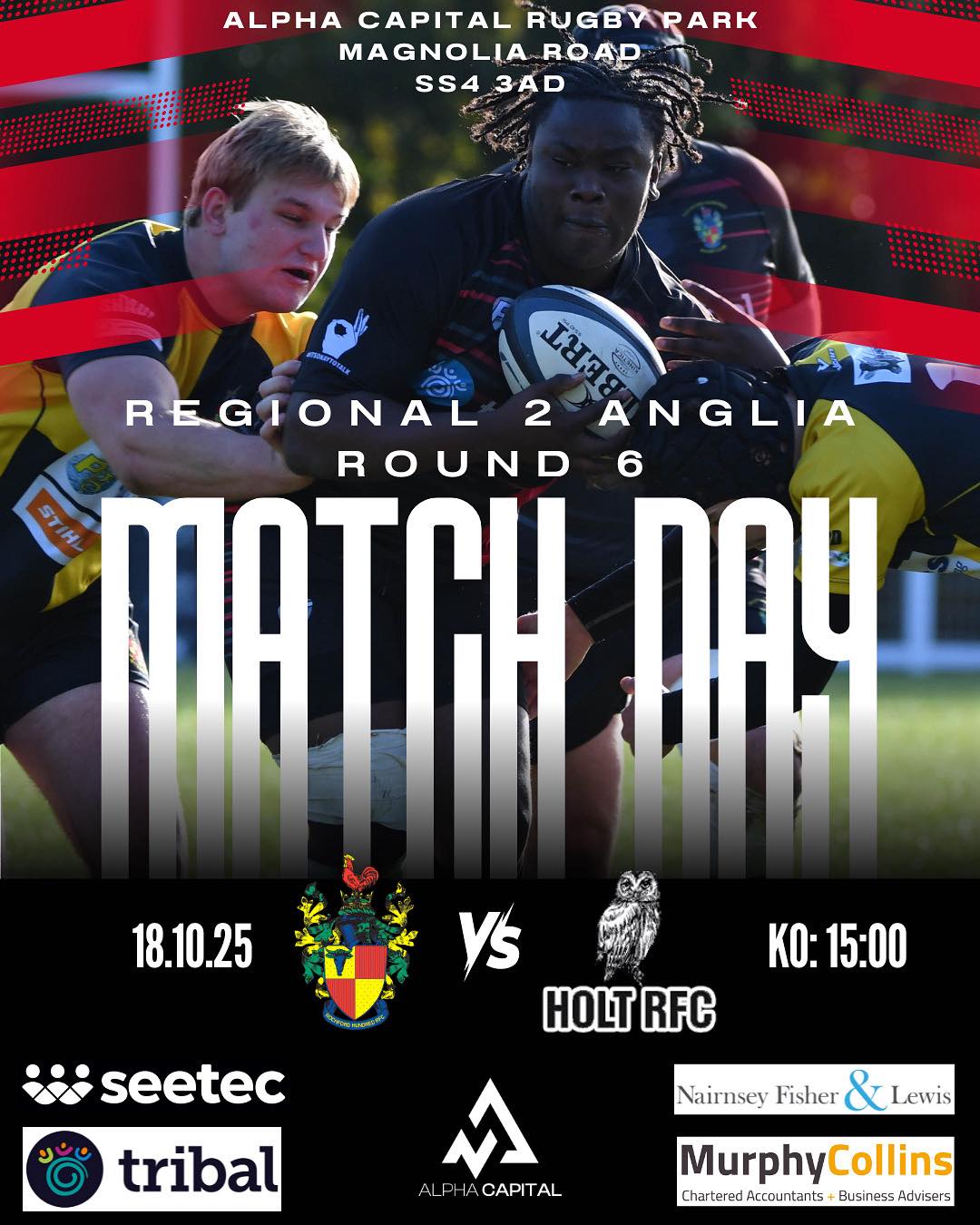 🏉 Game Day! It’s game day... - Rochford Hundred Rugby Club | Facebook