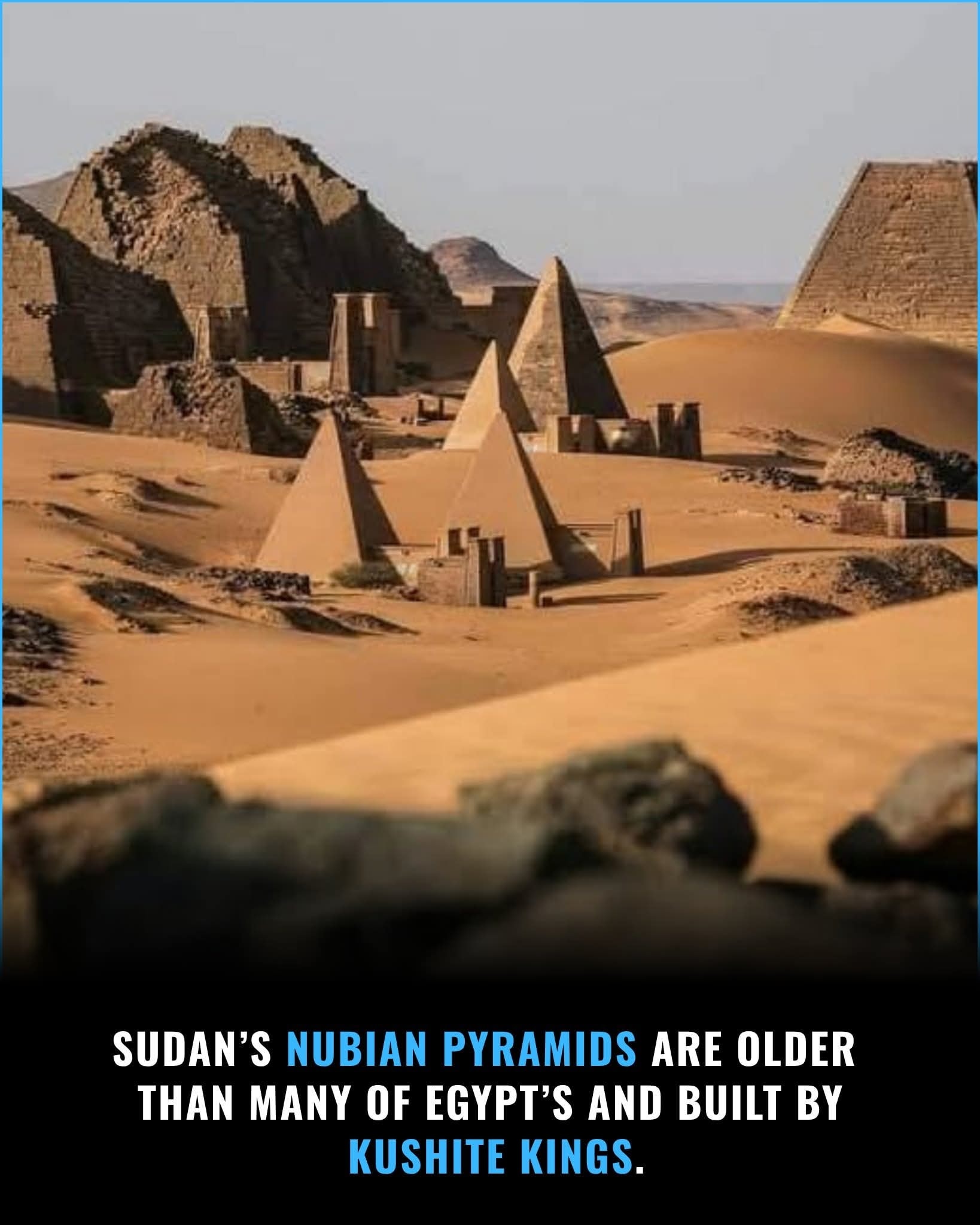 Archaeology - The Nubian pyramids were built by the rulers of the ...