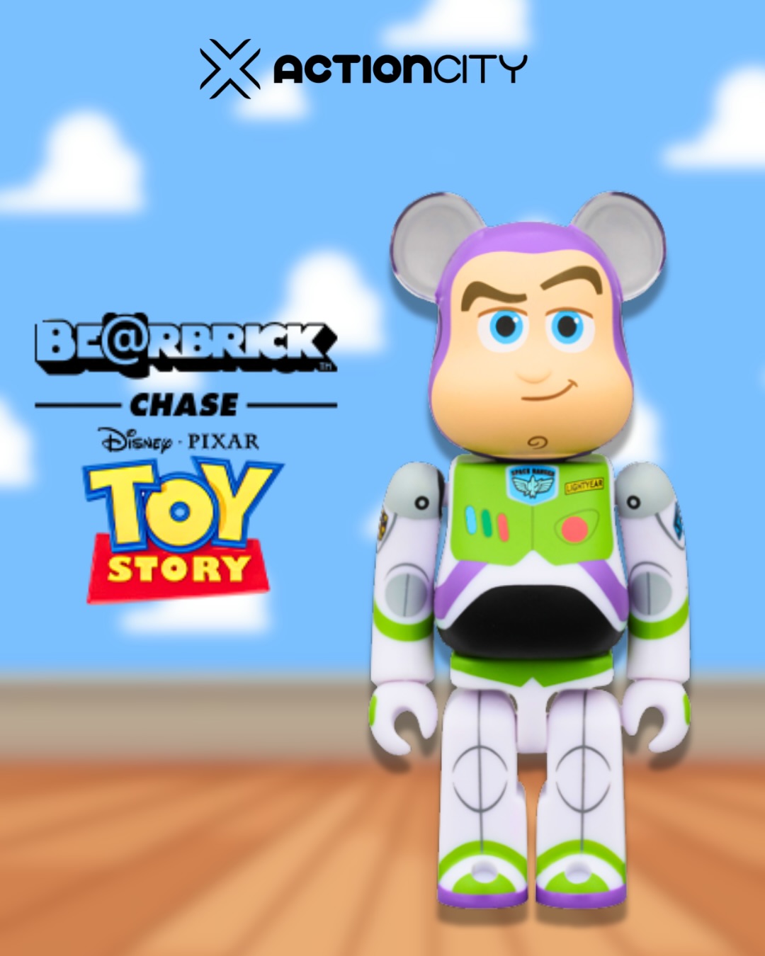 BE@RBRICK BUZZ 400％ TOY ストーリー BE@RBRICK CHASE TOY STORY