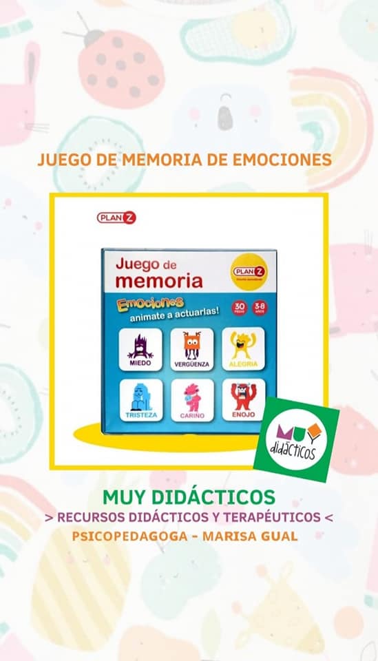 MUY Didácticos - 🤔 Juego de memoria de emociones 🤔