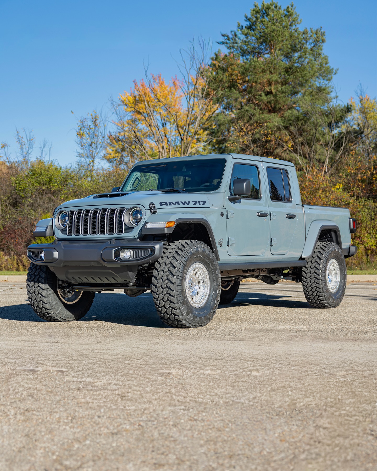 When the mountain calls, answer with 717 horsepower. The AMW 717
