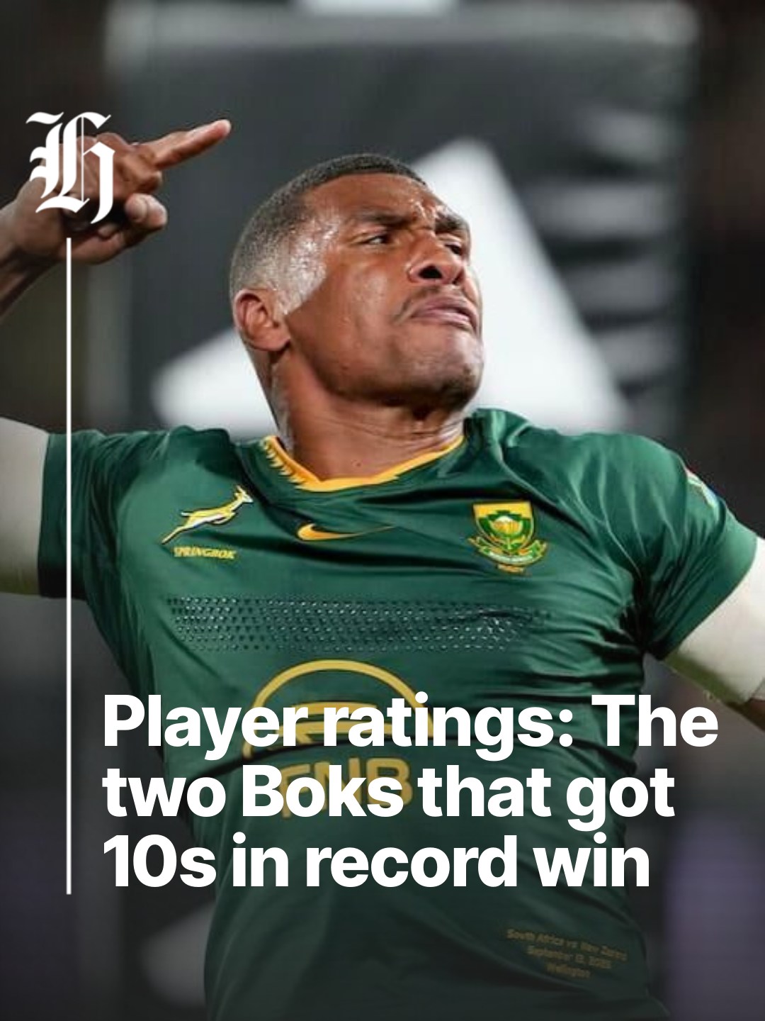 NZ - How the Springboks rated in their record win over the All Blacks ...