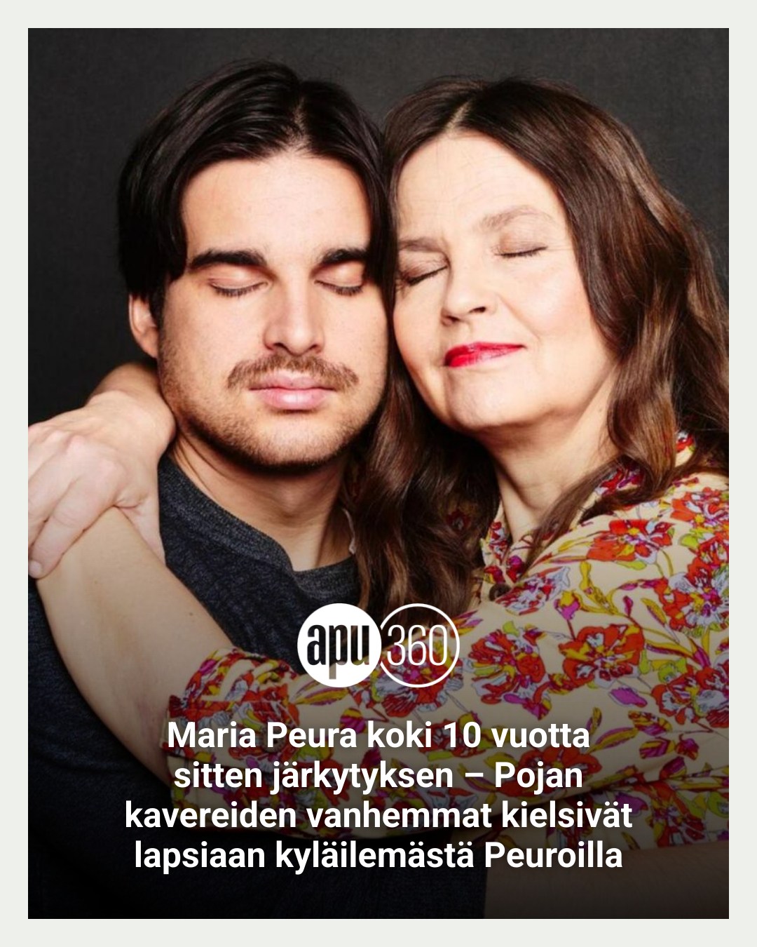 Apu - Äidin mielestä oli hyvä, että poika tapaa kavereita turvallisessa ...