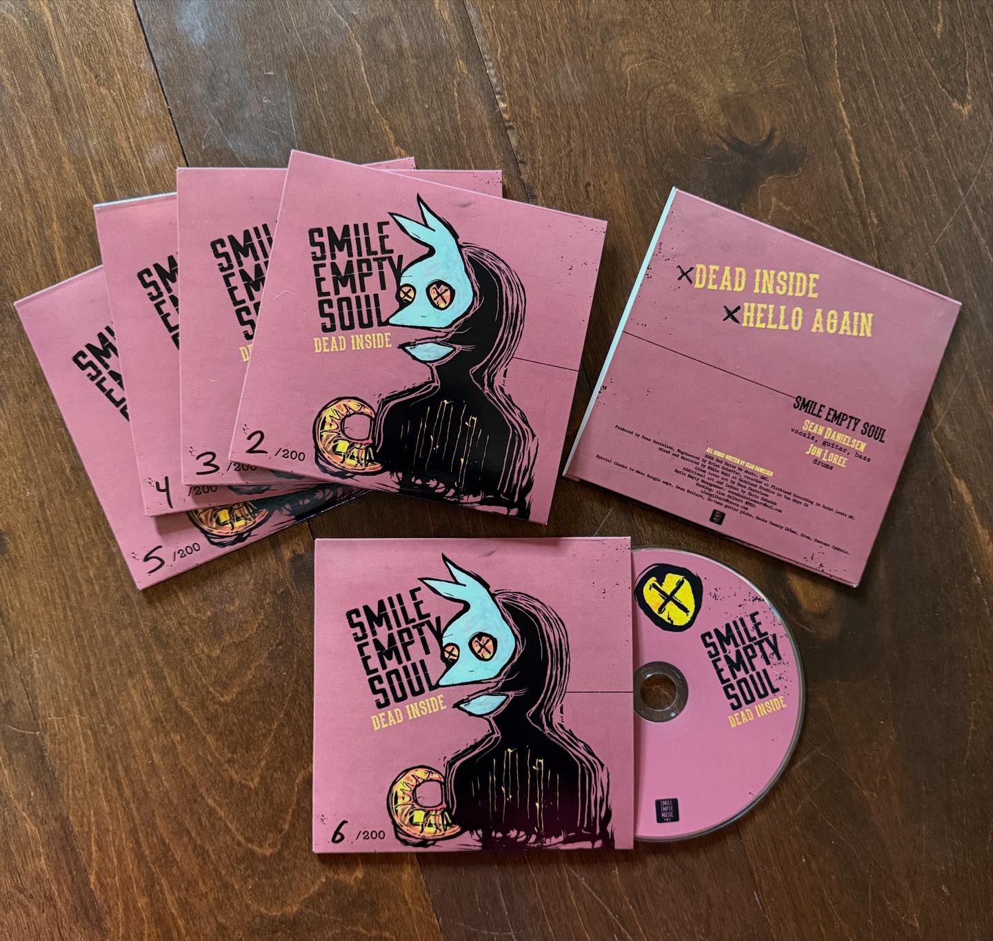 The limited edition CD’s of “dead... - Smile Empty Soul | Facebook