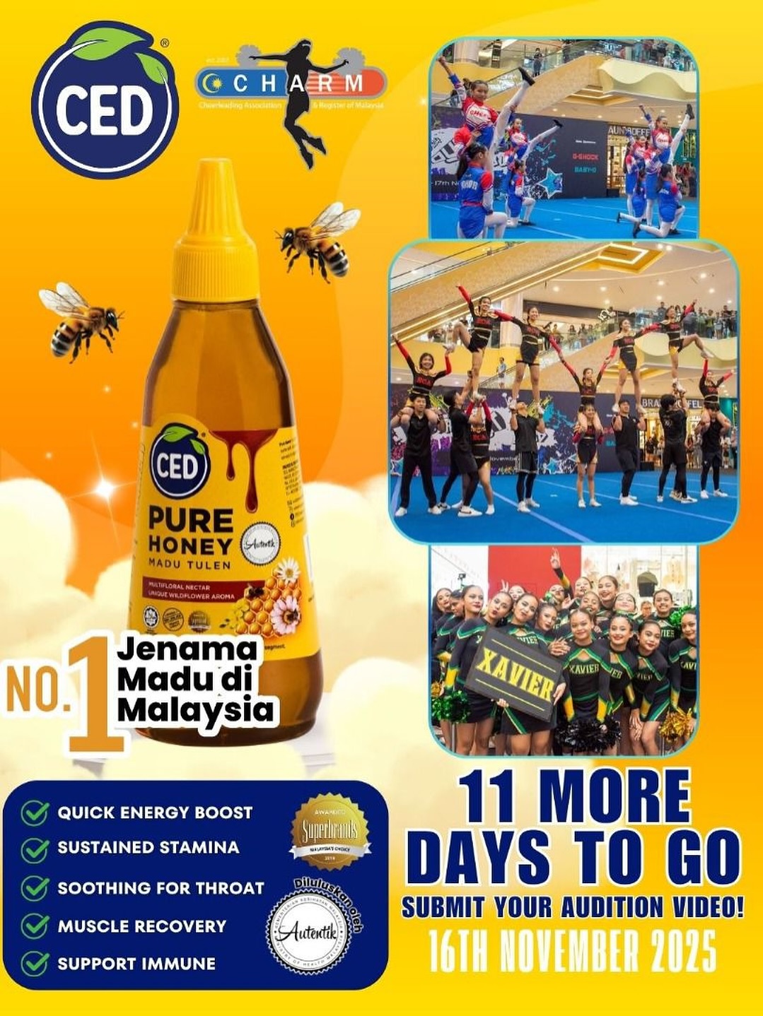 Cheerleading - 🚨 The countdown is officially ON, and the energy is ...