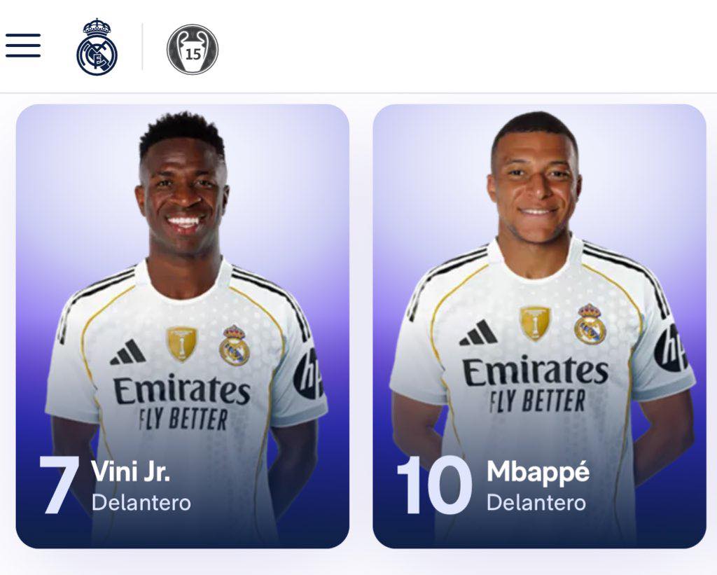 🚨 𝐎𝐅𝐅𝐈𝐂𝐈𝐀𝐋: Kylian Mbappé is Real Madrid's new number 10