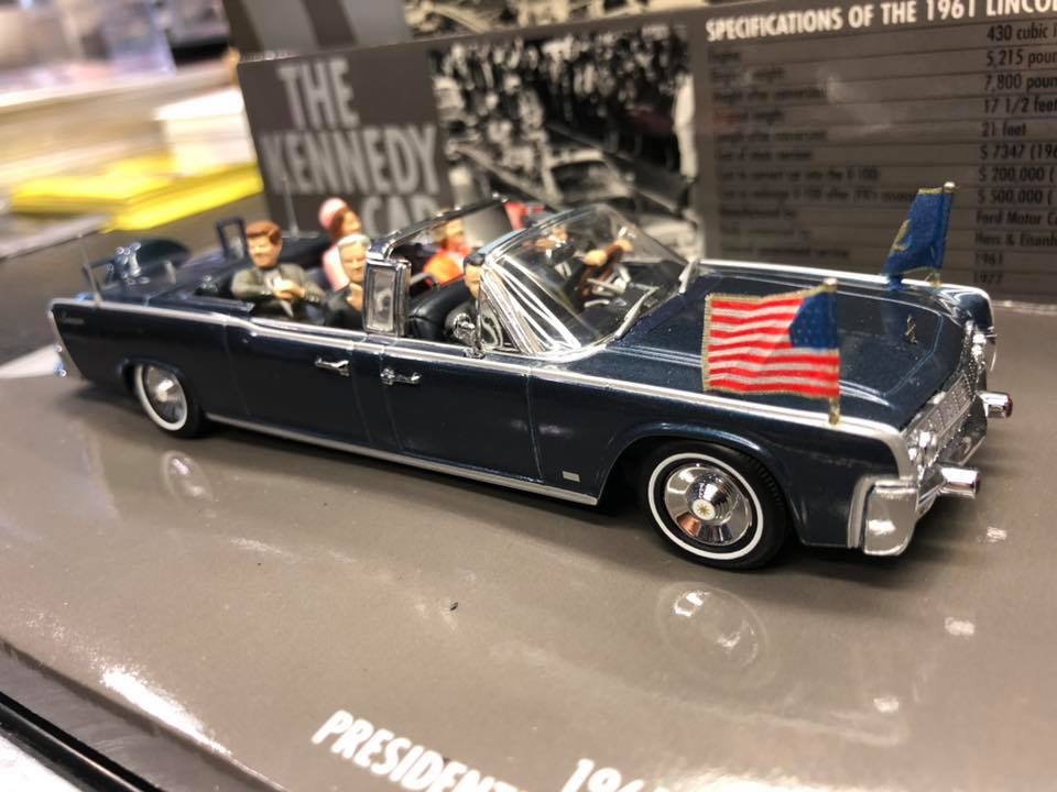 Lincoln Continental kennedy 1961 Minichamps scala 1:43